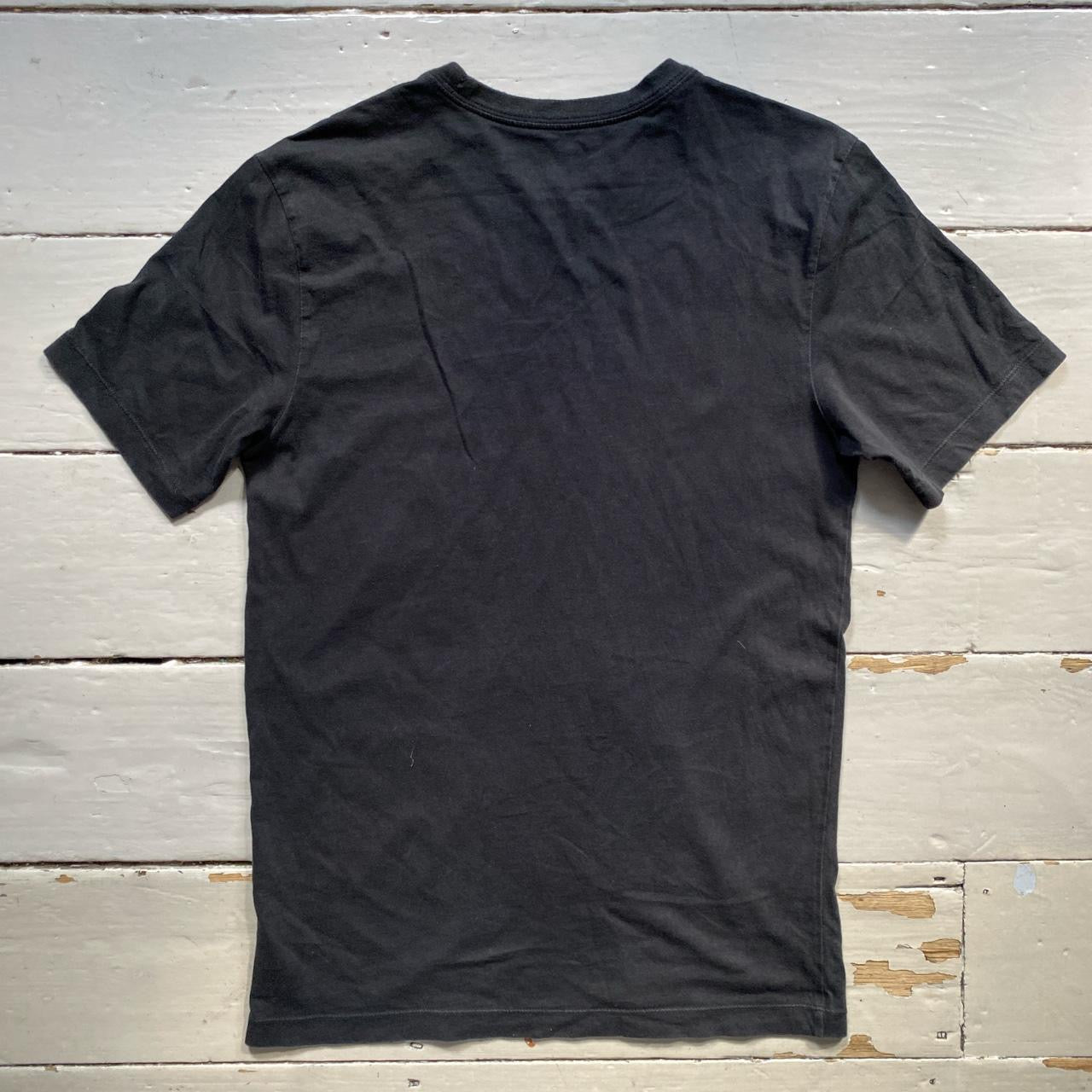 Air Jordan Black T Shirt (Small)