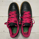 Nike Air Force 1 Black Floral Vintage (UK 7)
