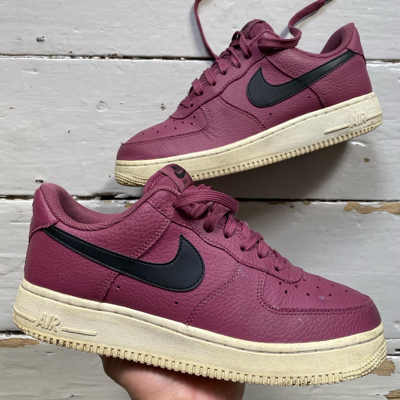 Nike Air Force 1 Pink and Black (UK 6)