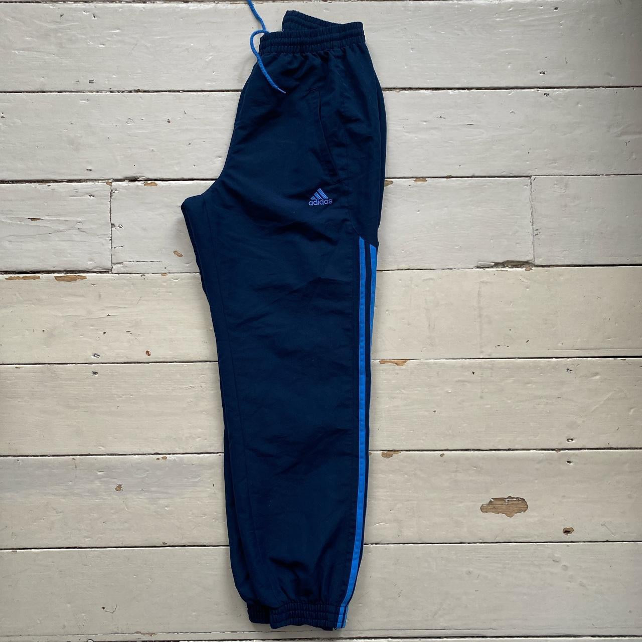 Adidas Navy Shell Bottoms (Small)