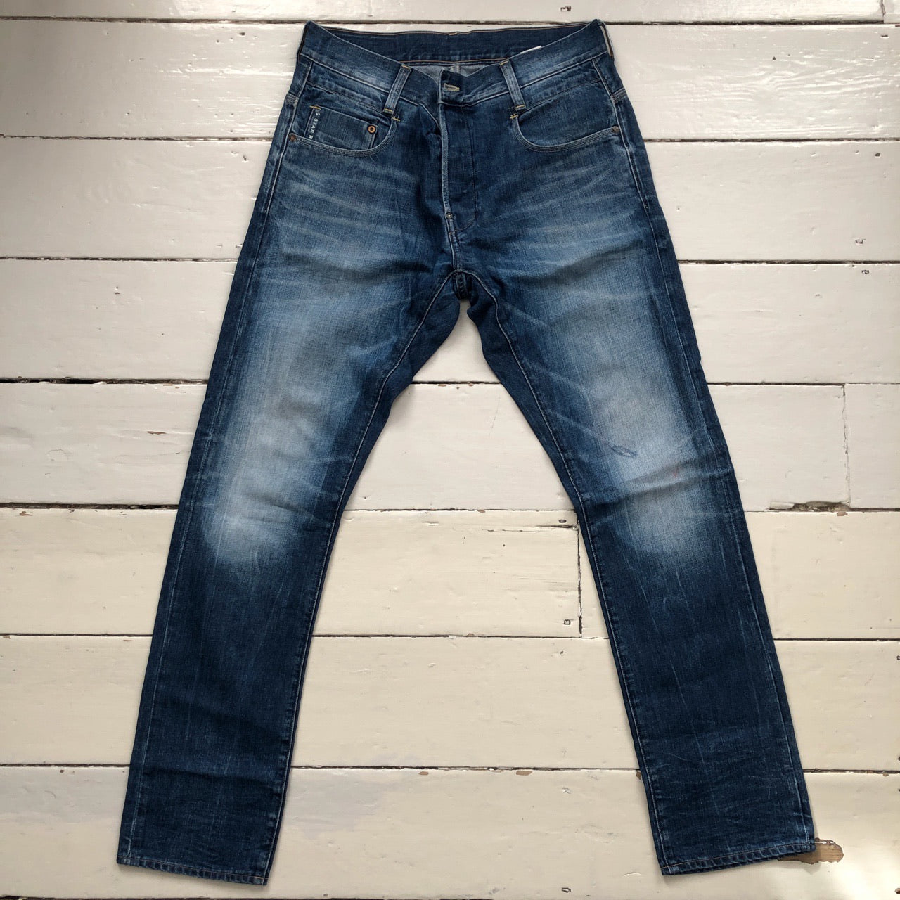 G Star GS 01 Faded Slim Jeans (34/31)
