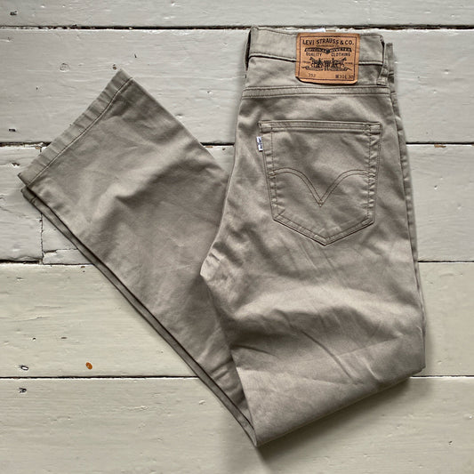 Levis 752 Khaki Jeans (30/30)