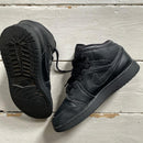 Jordan 1 Mid Triple Black (UK 6)