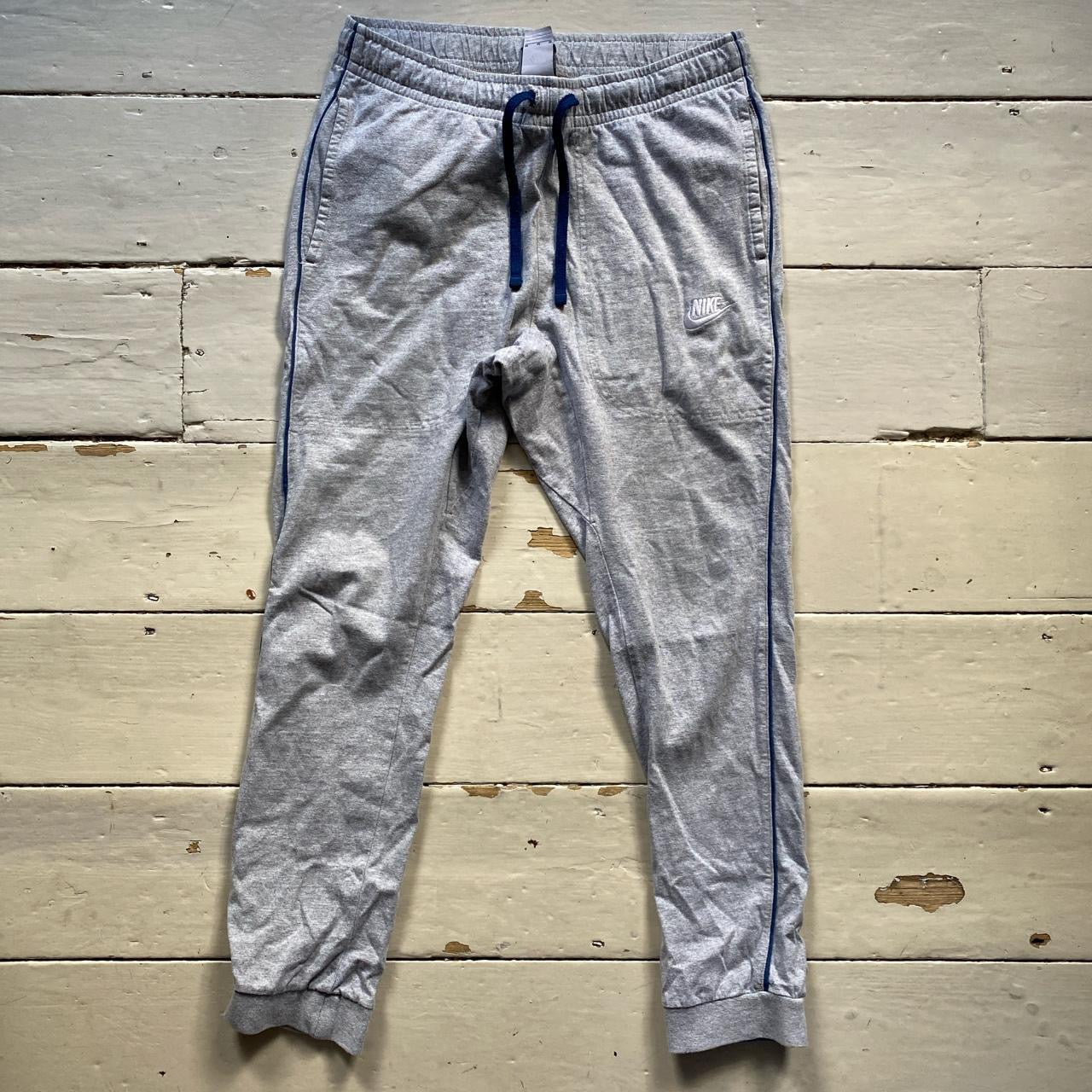 Nike Swoosh Grey Joggers (Medium)