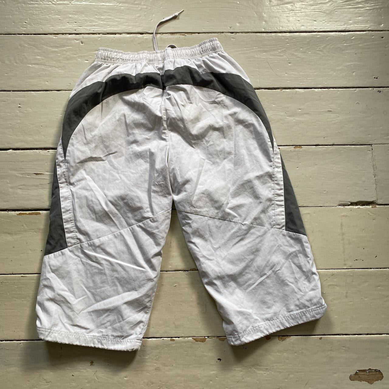 Nike White Shell Shorts (Large)