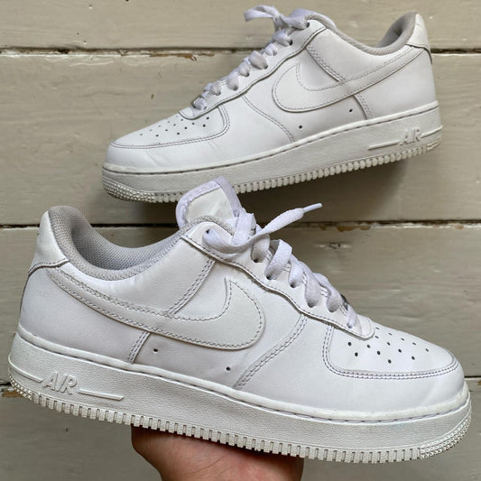 Nike Air Force 1 White (UK 7.5)