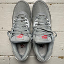 Nike Air Max 90 Silver and Red (UK 11)