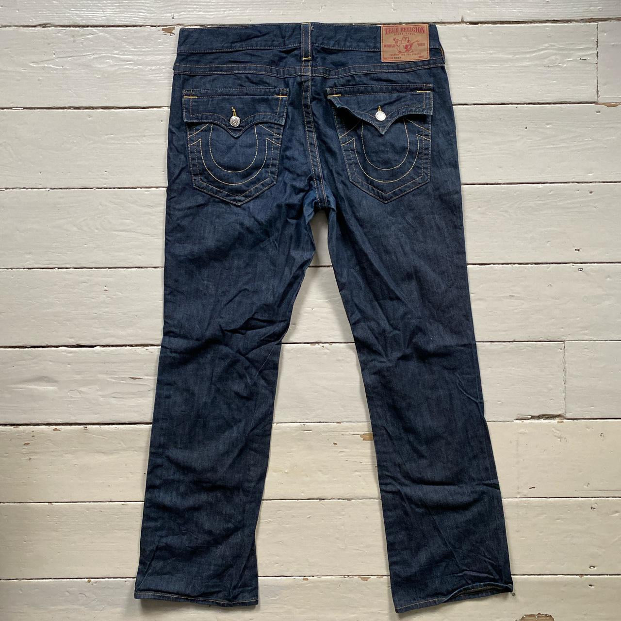 True Religion Ricky Baggy Stitch Jeans (38/34)