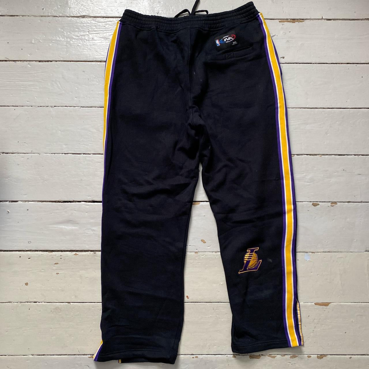 LA Lakers UNK Vintage Basketball Joggers (Large)