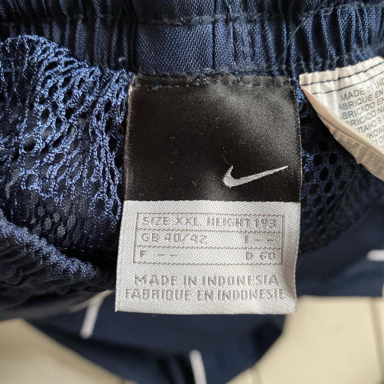 Nike Vintage Navy Shell Bottoms (XXL)