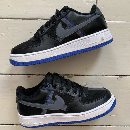 Nike Air Force 1 Black Blue Grey (UK 5)