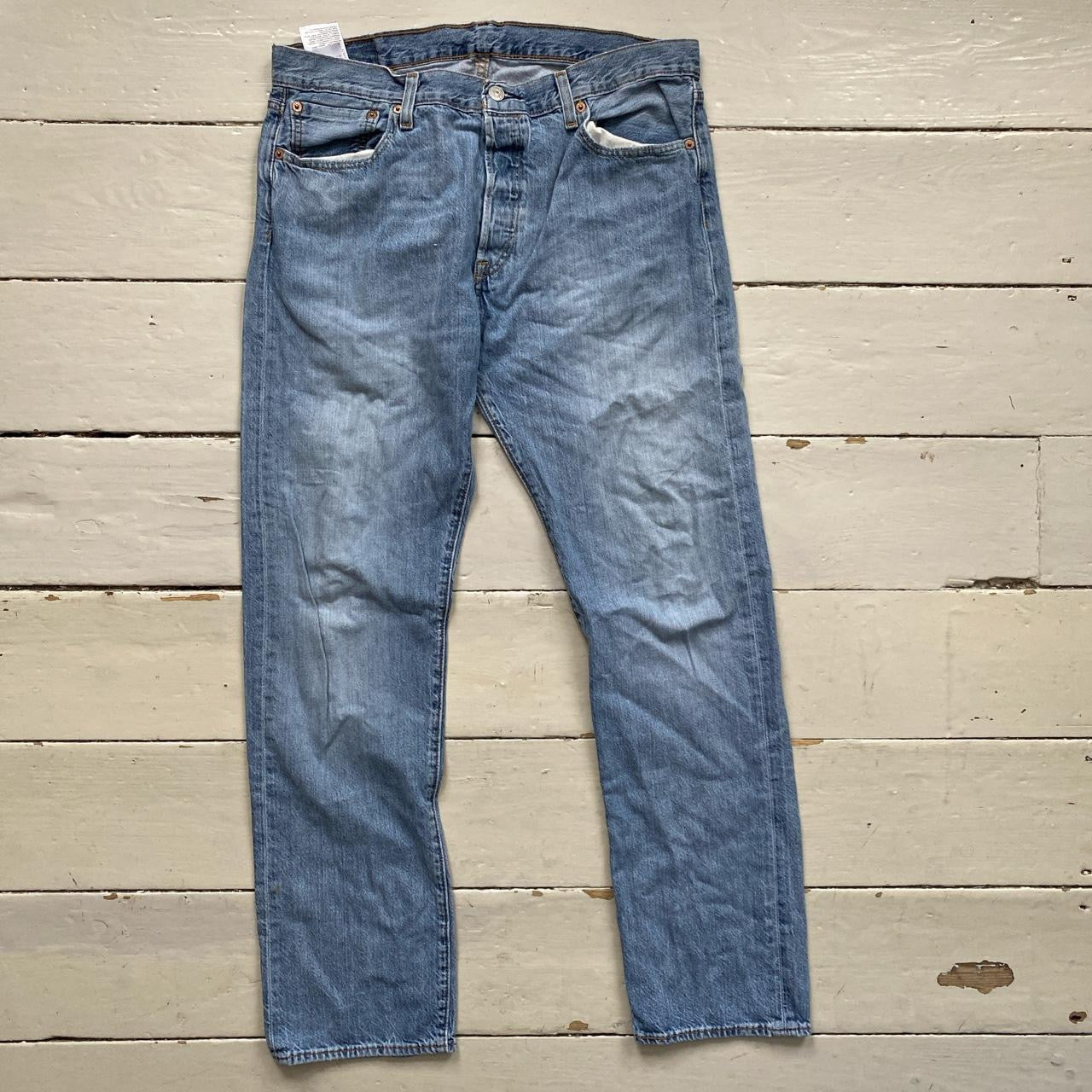 Levis 501 Light Blue Jeans (34/32)