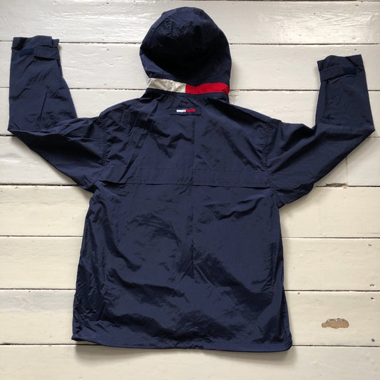 Tommy Hilfiger Navy Windbreaker (Large)