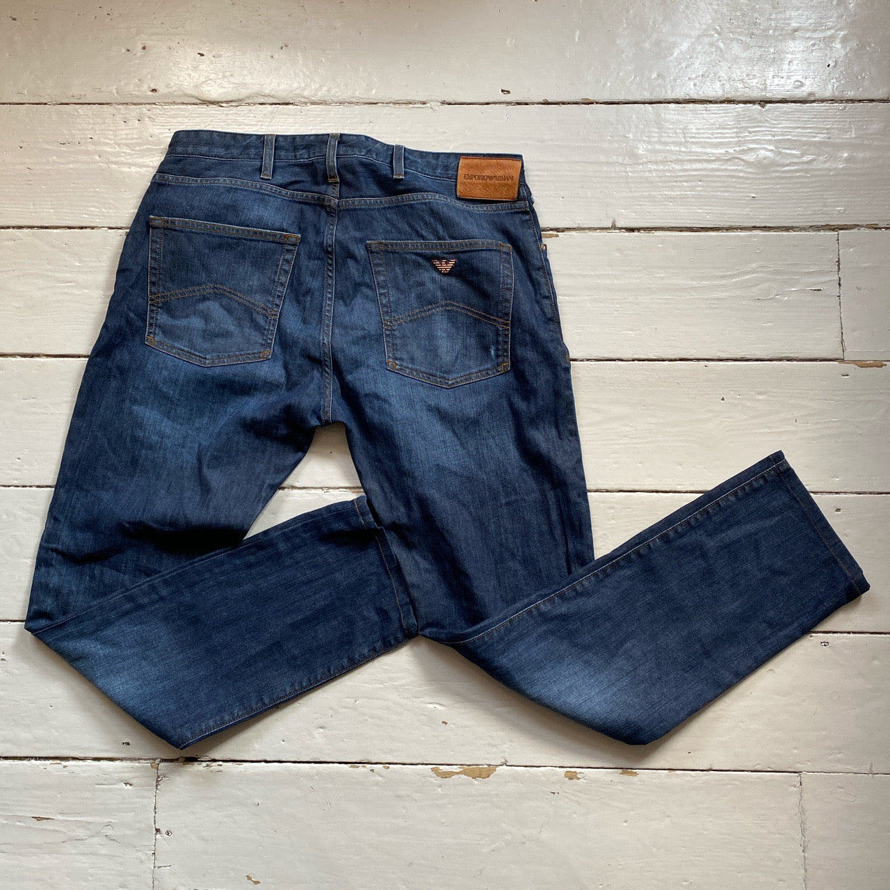 Armani Navy Slim Jeans (34/30)