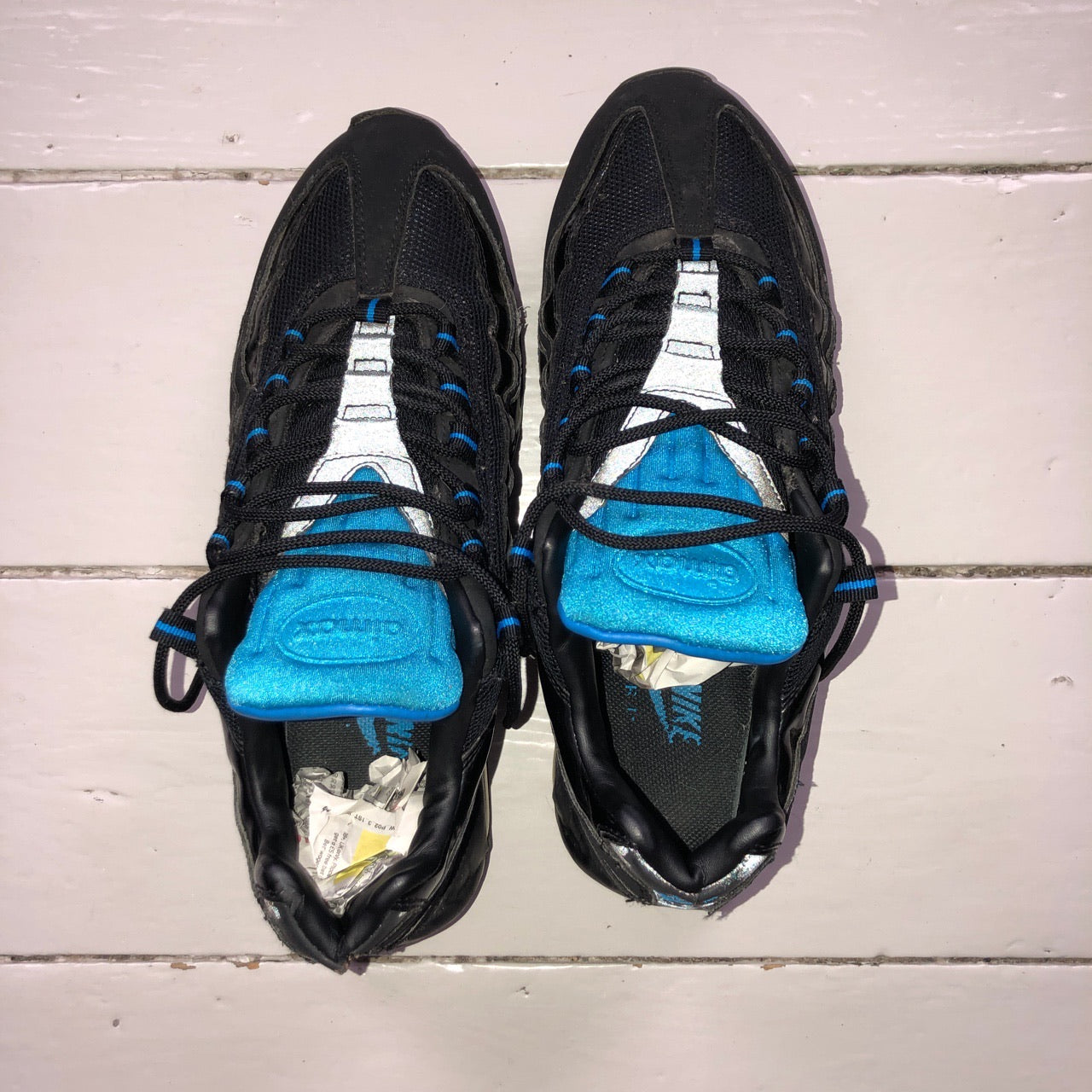 Nike Air Max 95 Black and Blue (UK 7.5)