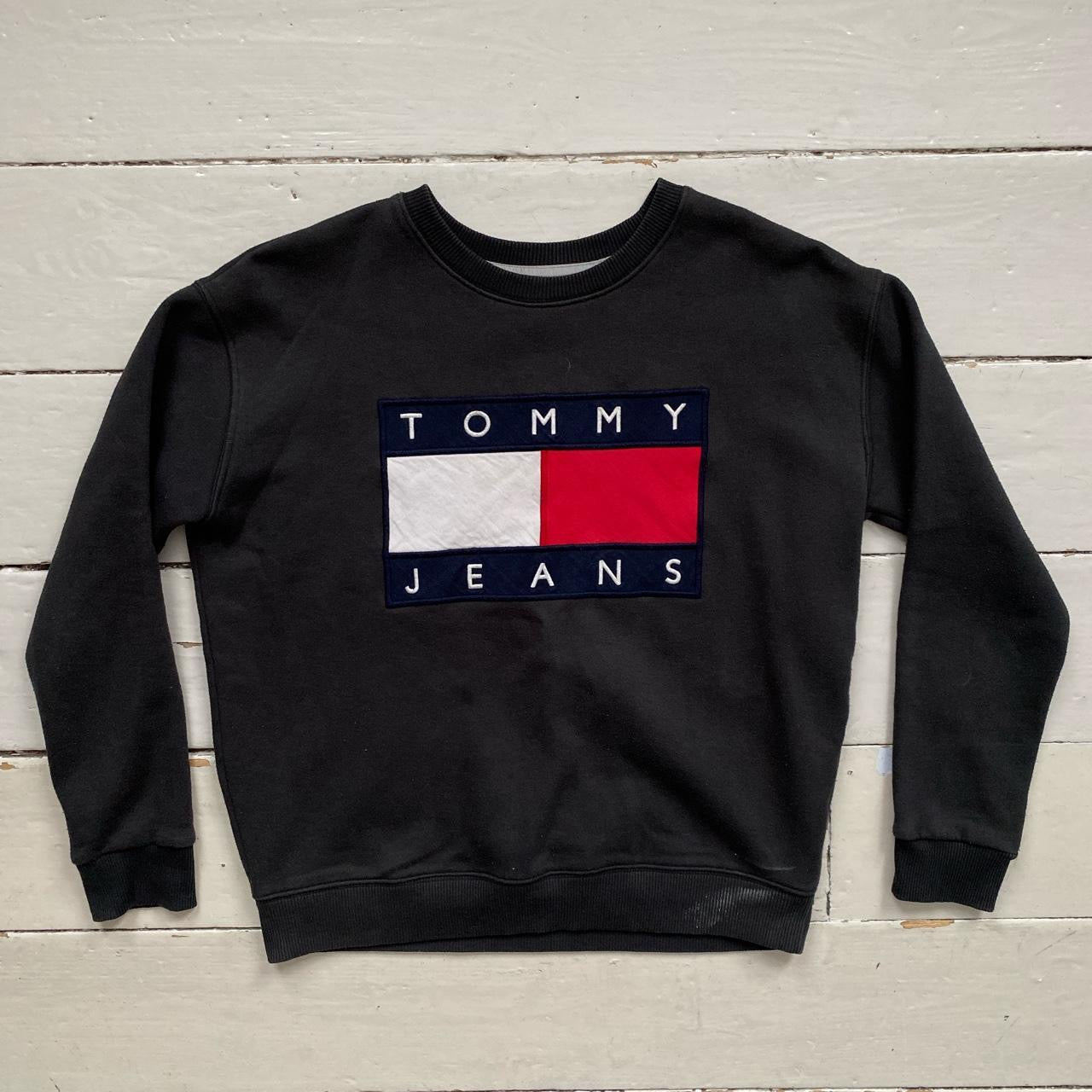 Tommy Hilfiger Black Jumper (Small)