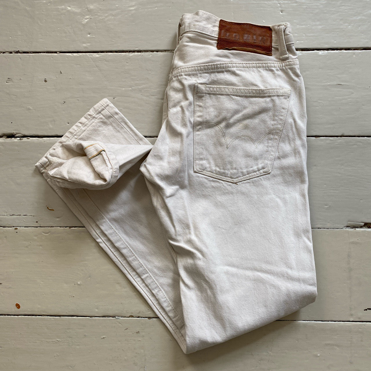 Edwin Vintage Selvedge Jeans White (32/32)