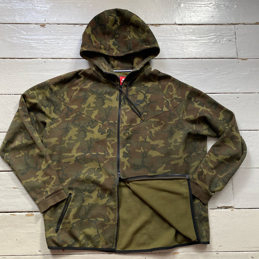 Nike Tech Fleece Old Season Camouflage Hoodie (XXL)