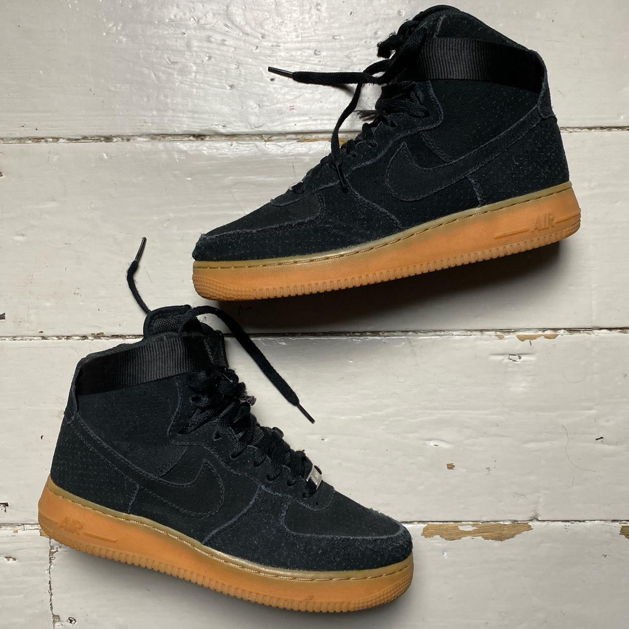 Nike Air Force 1 Black High (UK 7)