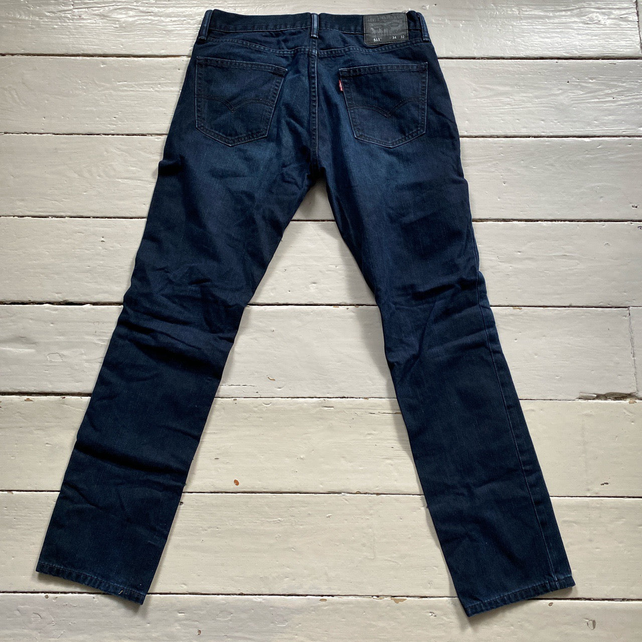 Levis 511 Slim Navy Jeans (34/32)
