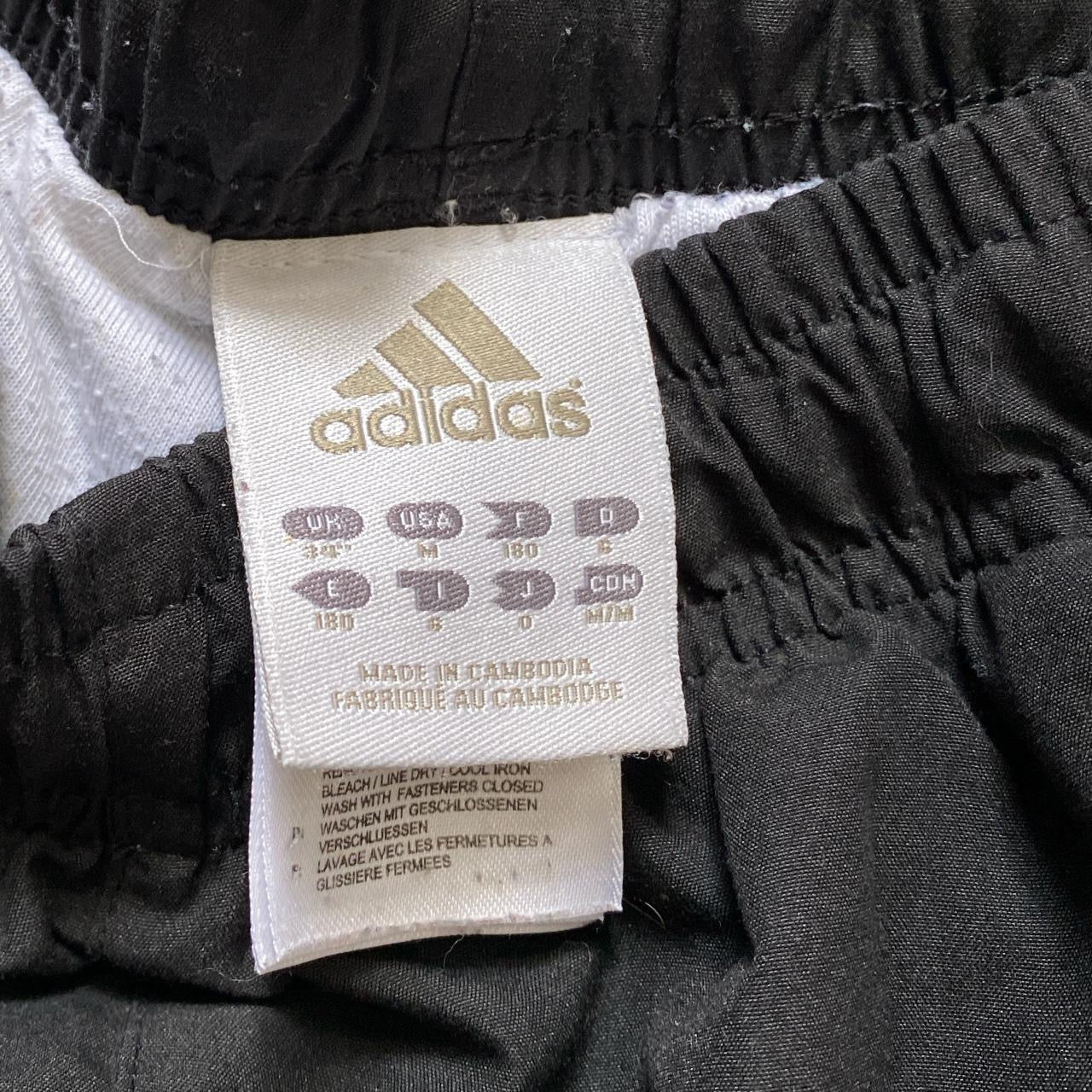 Adidas Black Shell Bottoms (Medium)