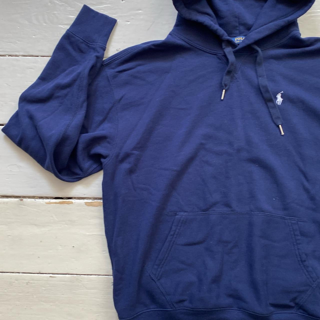 Ralph Lauren Polo Navy Hoodie (Large)