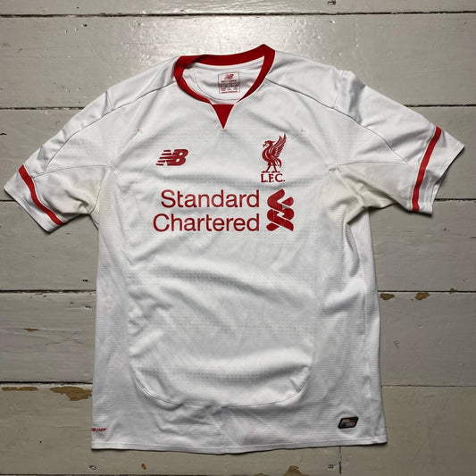 Liverpool New Balance White Jersey (Medium)