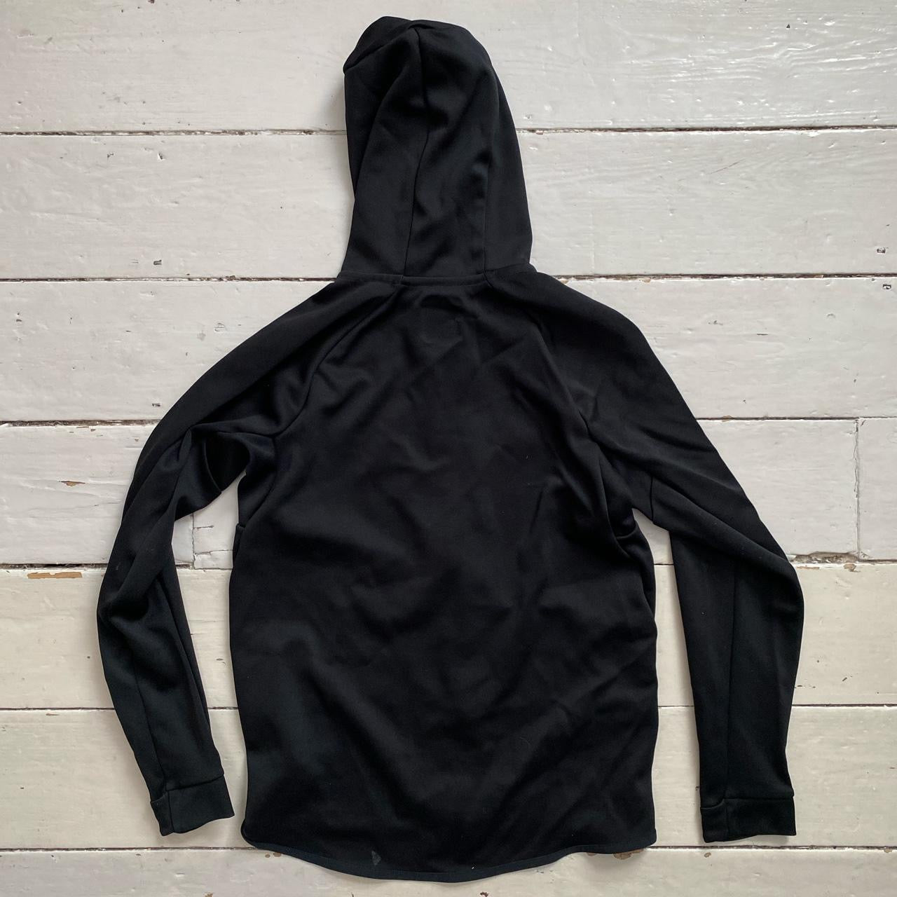 Nike Tech Fleece Black and White hoodie (Medium)