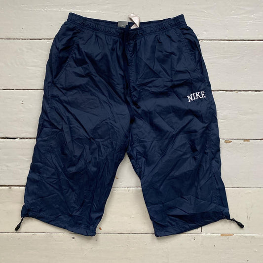 Nike Vintage Shell Shorts Navy (Large)