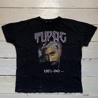 2Pac T Shirt Black (Medium)