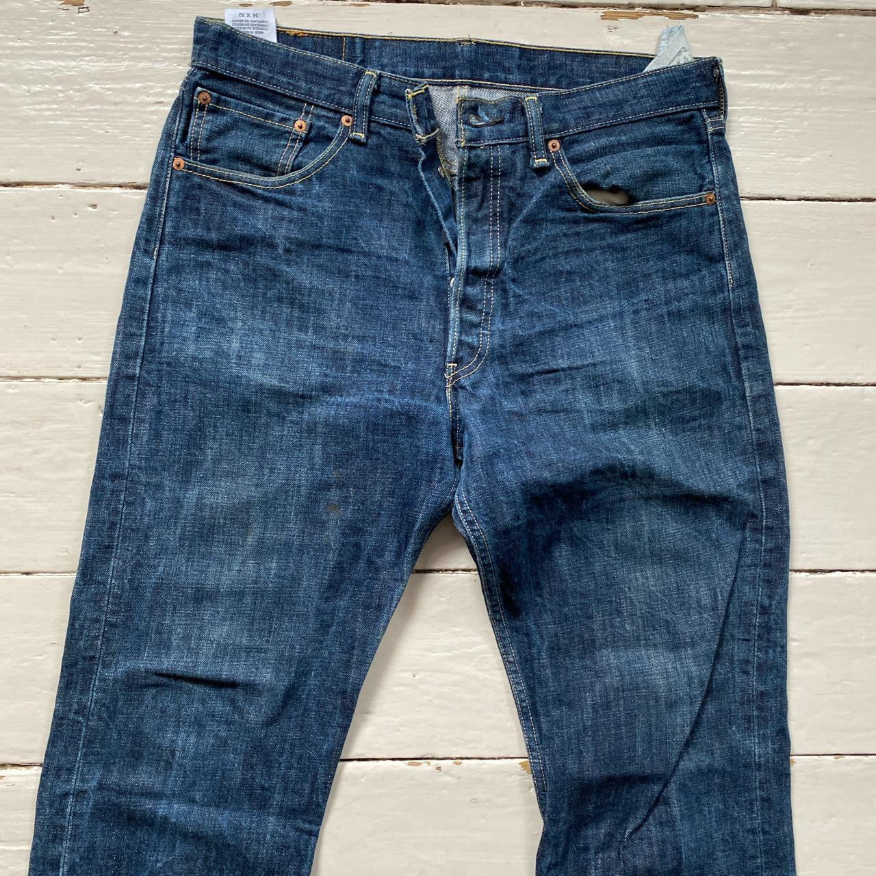 Levis 501 XX Blue Jeans (34/30)