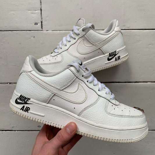Nike Air Force 1 Cream Leather (UK 6)