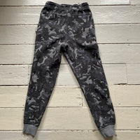 Nike Tech Fleece Grey Camouflage Bottoms (Small)