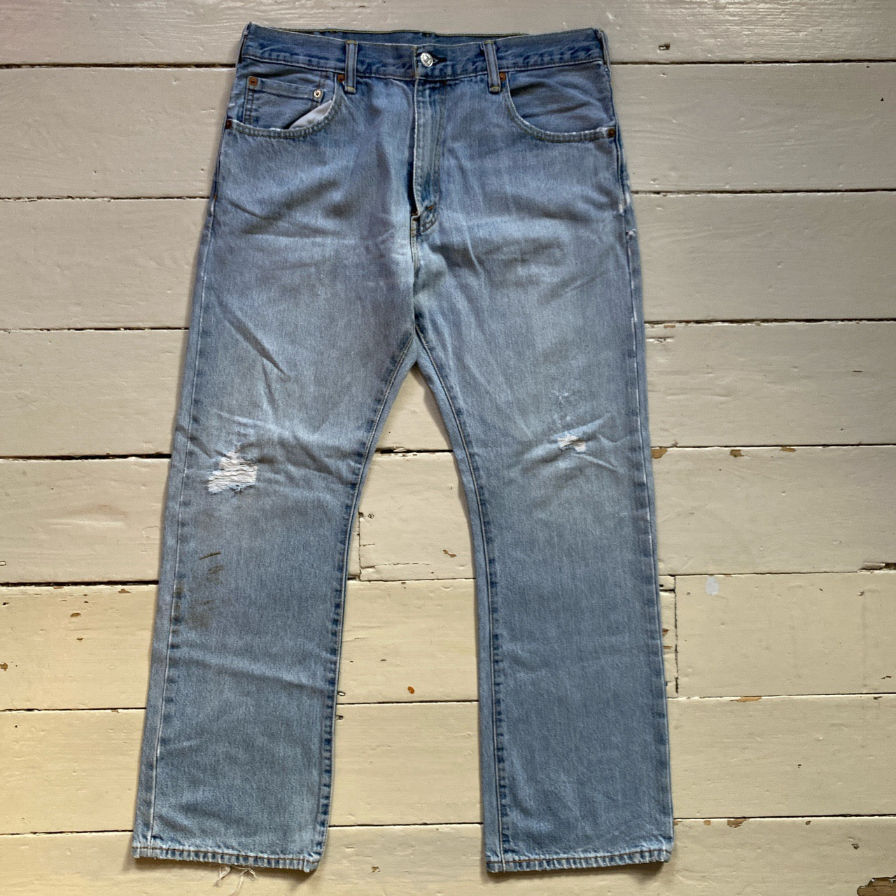 Levis 517 Light Blue Jeans (35/30)