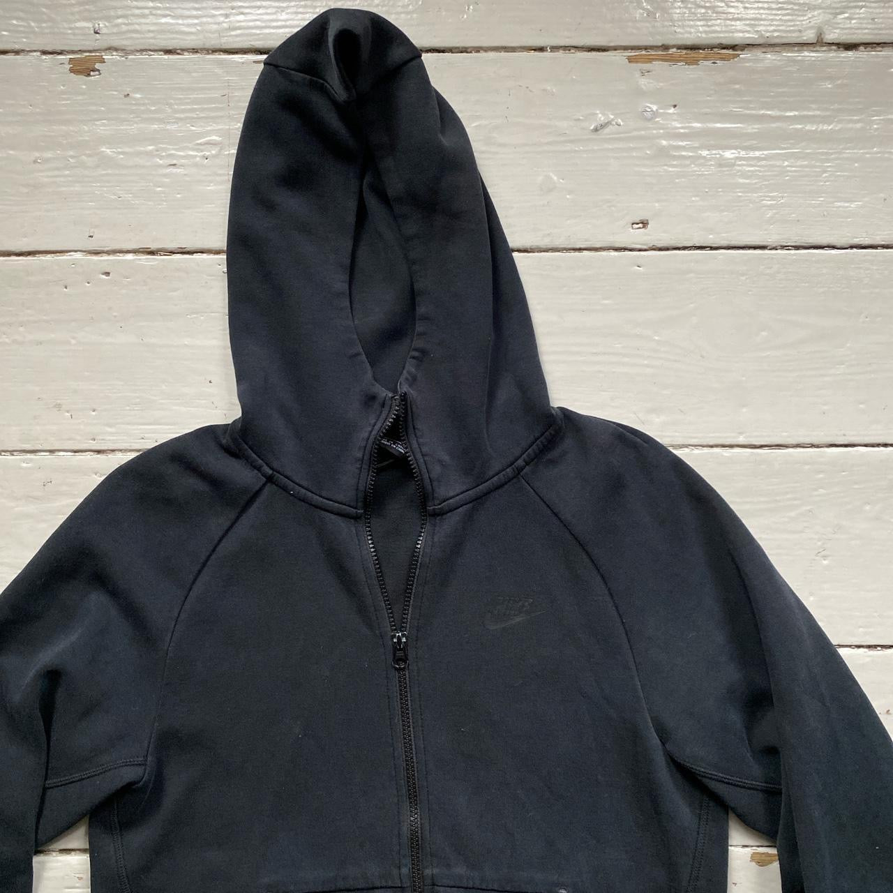 Nike Tech Fleece Old Season Black Hoodie (Small)