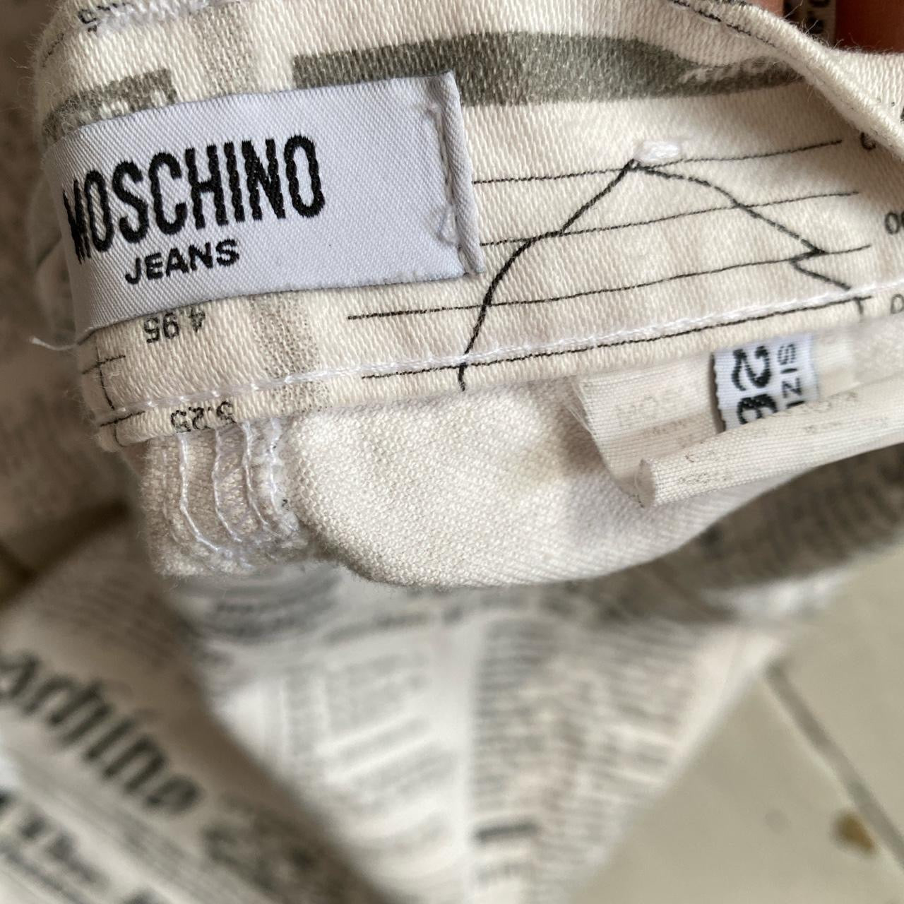 Moschino Vintage Newspaper Trousers (26/30)