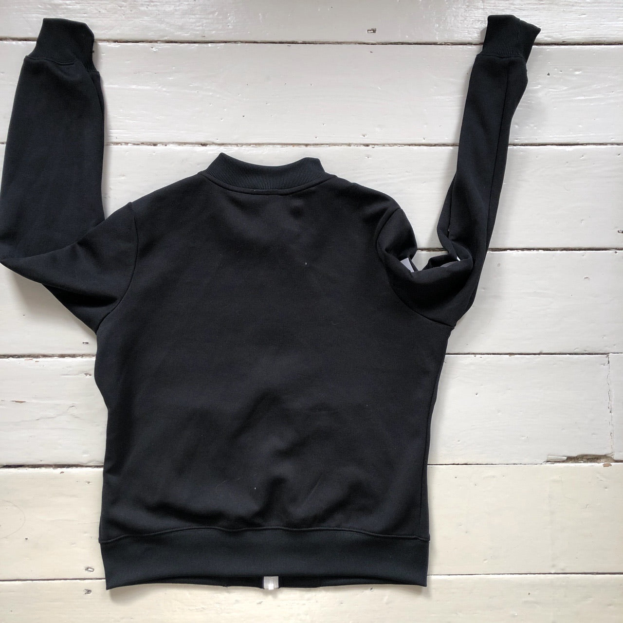 All Saints Cotton Crewneck Zip Jumper (XS)