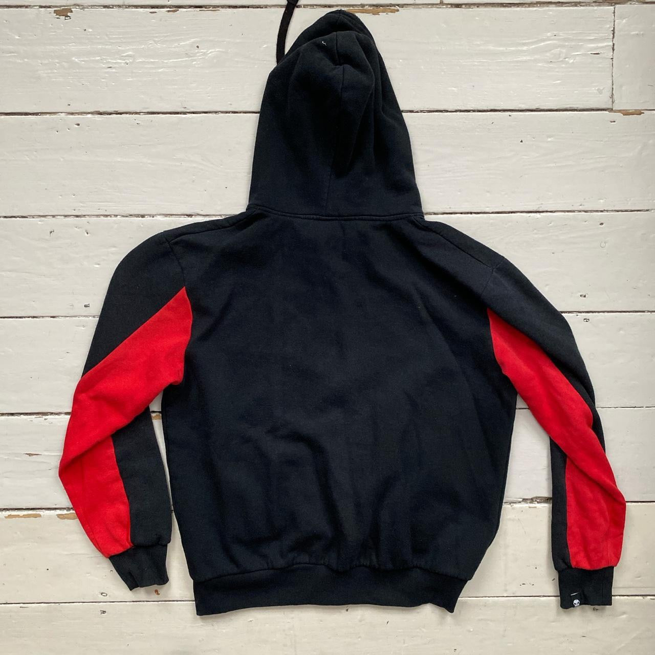 No Fear Black and Red Skull Hooodie (Large)