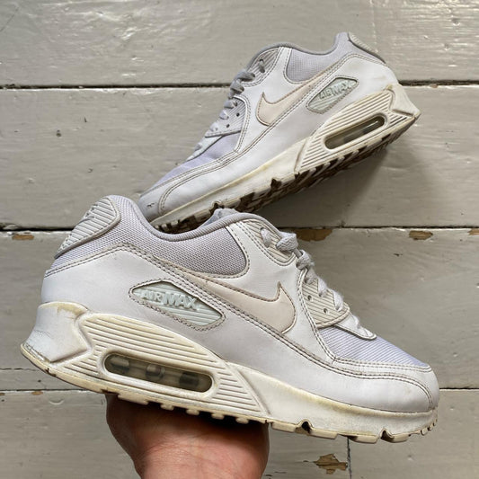Nike Air Max 90 White (UK 8)