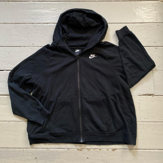 Nike Swoosh Black Hoodie (XL)