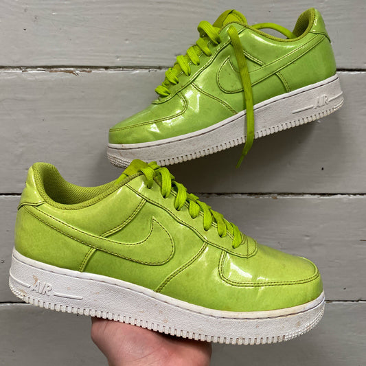 Nike Air Force 1 Lime Green (UK 6)