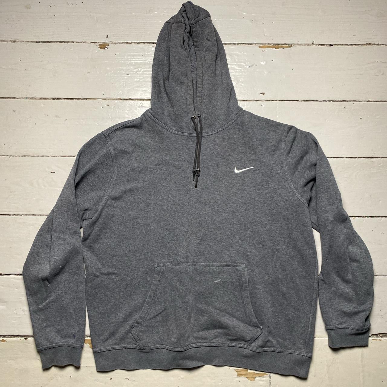 Nike Swoosh Grey Hoodie (XL)