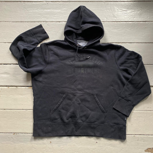 Nike Athletic Department Black Hoodie (XXL)