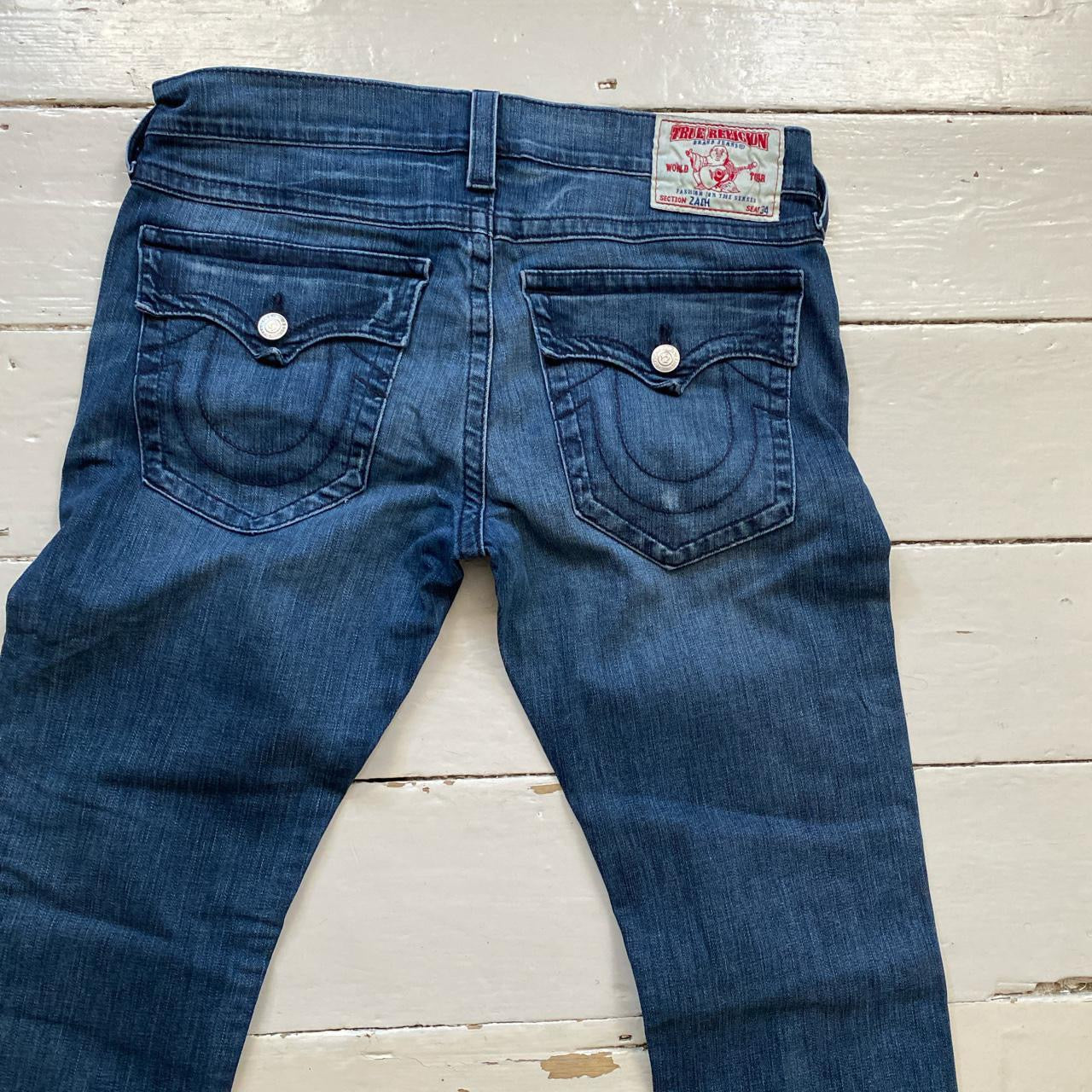 True Religion Zach Navy Jeans (36/33)