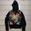 Sanjoy Fur Vintage Hoodie (Womens Small)
