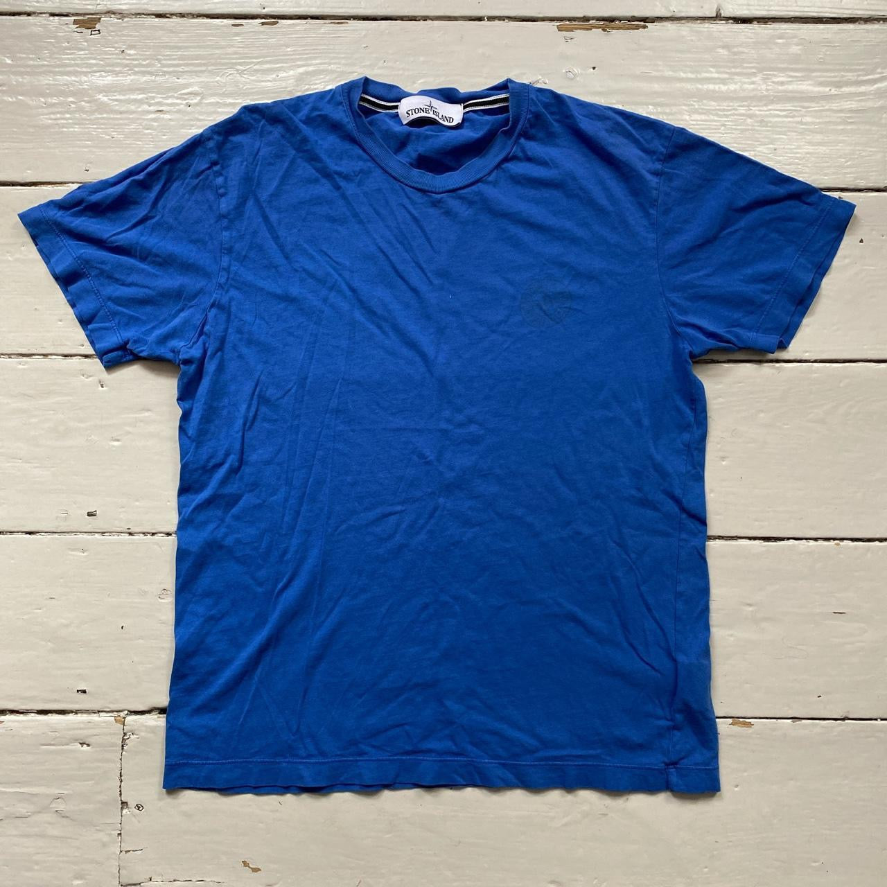 Stone Island Blue T-Shirt (Medium)