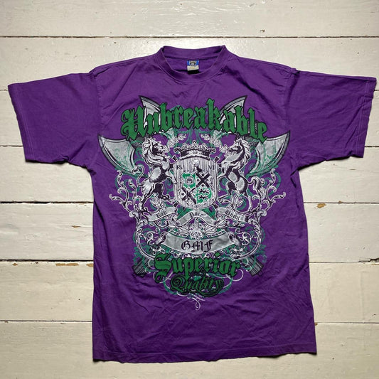 Give Me Face Vintage Purple T Shirt (XXL)