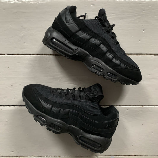 Nike Air Max 95 Black and Denim (UK 7.5)