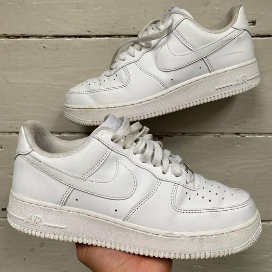 Nike Air Force 1 White (UK 8)