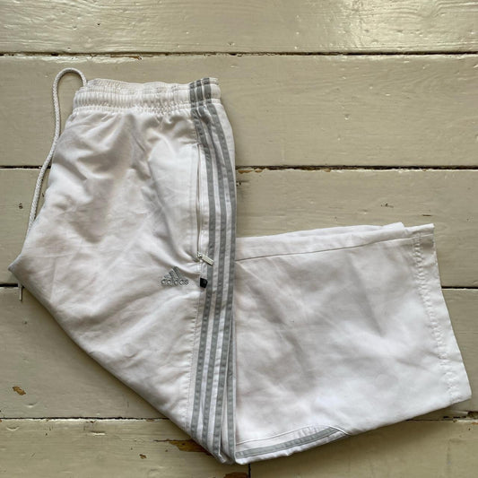 Adidas White Shell Shorts (UK 14)